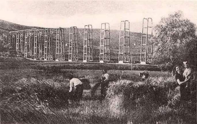 Il Lago di Campotosto prima